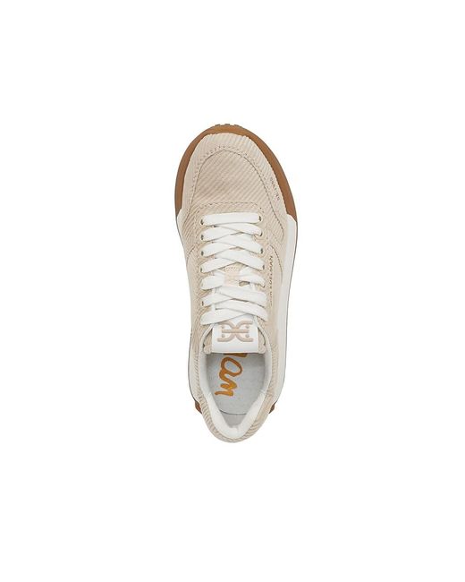 Sam Edelman White Layla ( Corduroy) Shoes