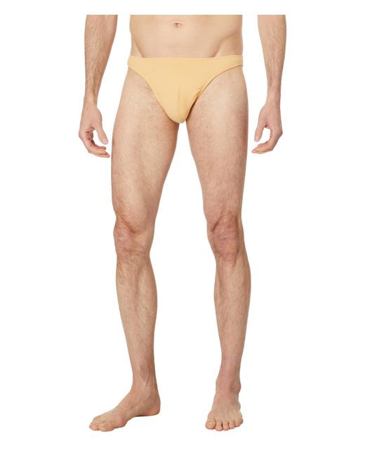 2xist Natural 2(x)ist Modal Rib Hip Bikini (buff Orange) Underwear for men