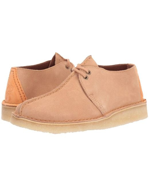 Clarks Desert Trek (black Suede) Women's Shoes in Brown | Lyst