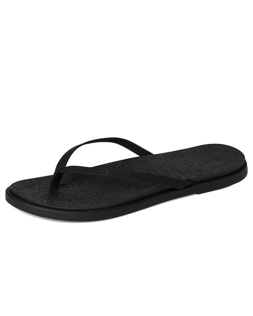 Roxy Black Calabasas Wedge Shoes, Synthetic