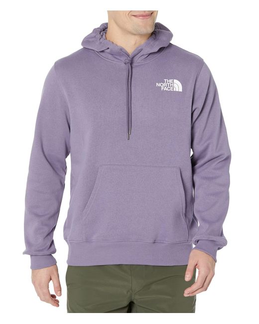 The North Face Box Nse Pullover Hoodie in Purple for Men Lyst