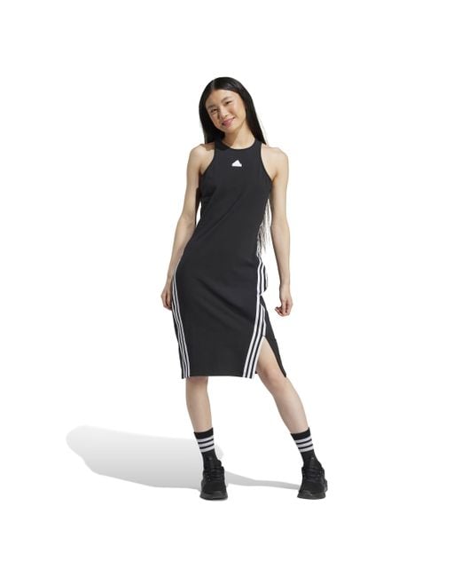 Adidas Black Future Icon 3-stripes Dress