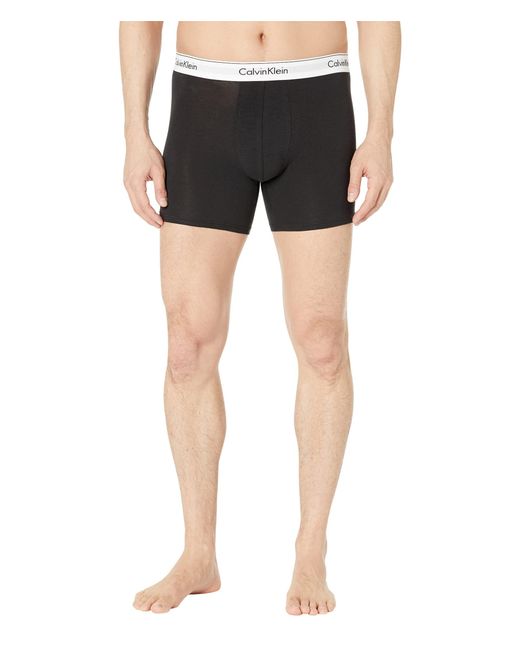 Calvin Klein Modern Cotton Stretch Multipack Boxer Brief in Blue for