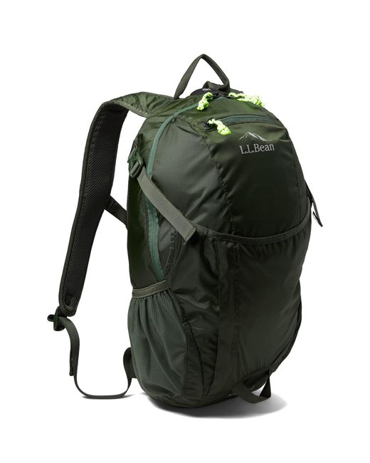 L.L. Bean Stowaway Pack in Green Lyst