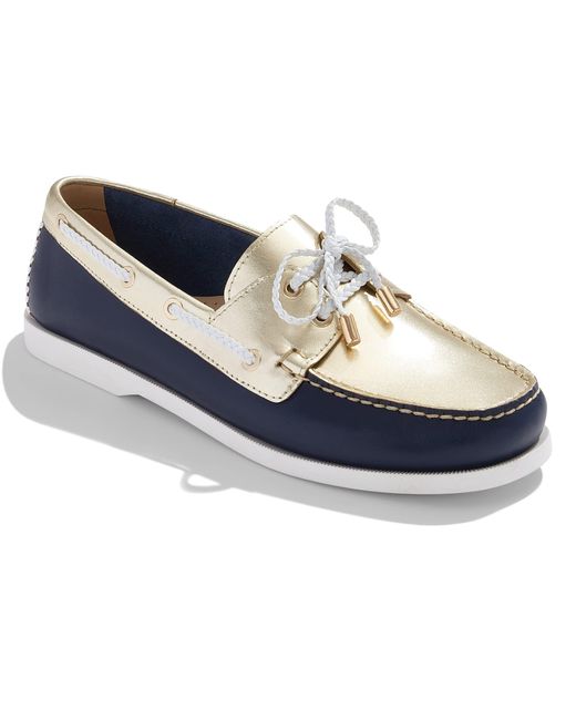 Jack Rogers Ocean Boat Shoe in Blue Lyst