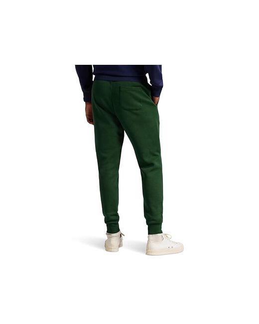 Polo Ralph Lauren Black Double-Knit Jogger Pants Casual Pants, Cotton/Polyester for men