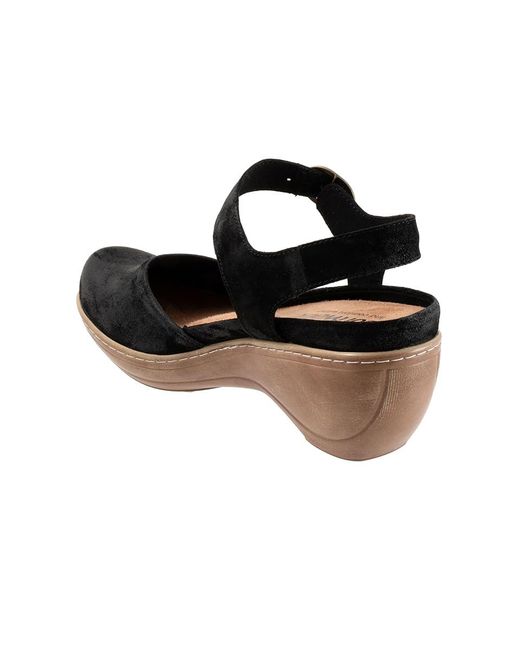 Softwalk® Black Mabelle Shoes 7.5 N (A) Leather