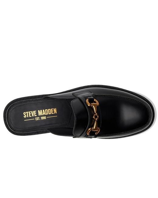 Steve Madden Black Cody Slippers 9 D for men