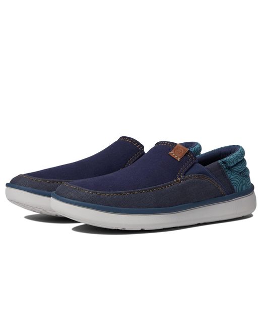 Clarks Synthetic Cantal Easy in Blue for Men | Lyst