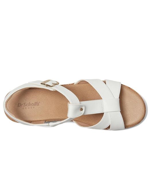 Dr. Scholls Metallic Once Again Wedge Shoes