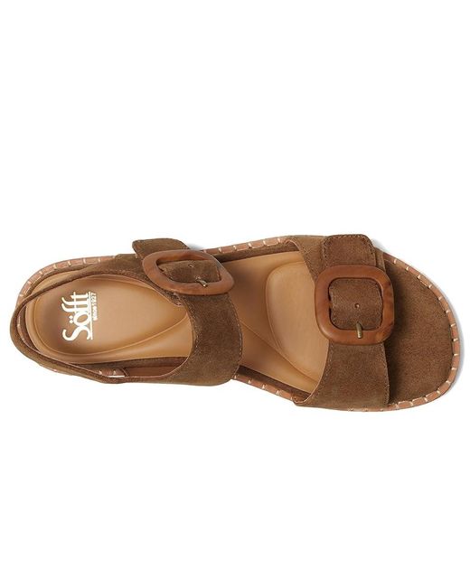 Söfft Brown Napa Sandals 6.5 M (B) Leather