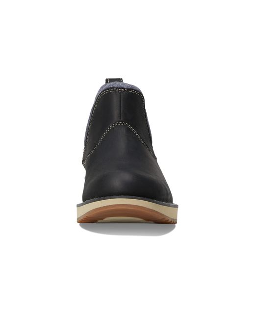 L.L. Bean Black Stonington Boot Plain Toe Pull-on