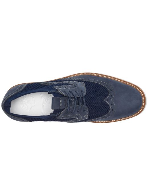 Dockers Hawking Knit leather Smart Series Dress Casual Wingtip Oxford With Neverwet in Gray for Men Lyst