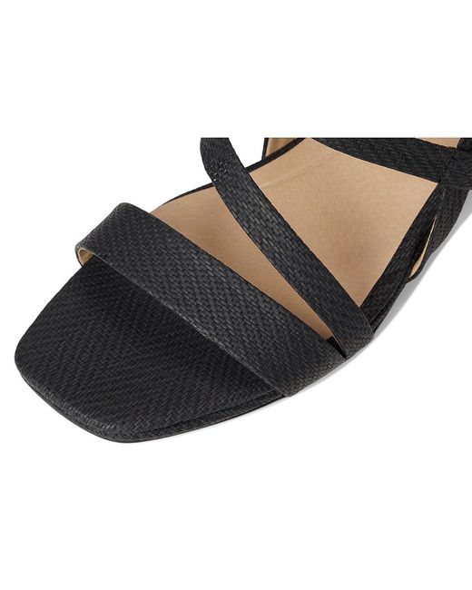 LifeStride Black Janet Sandals 8 M (B) Synthetic