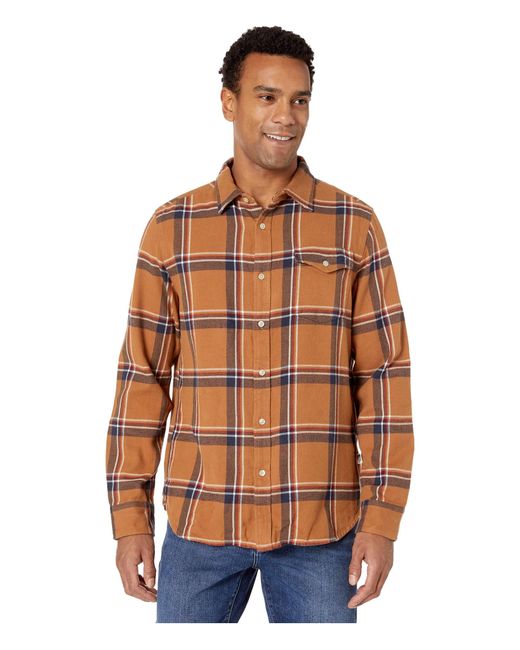 The North Face Brown Long Sleeve Arroyo Flannel Shirt for men