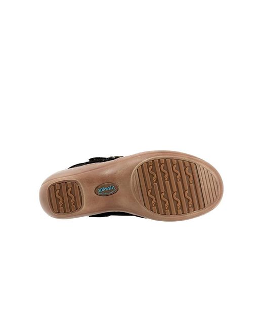Softwalk® Black Mabelle Shoes 7.5 N (A) Leather