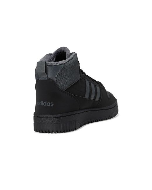 Adidas Black Winterized Retro Basketball Sneakers