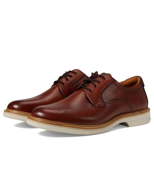 Florsheim Zaffiro Cognac Plain Toe Oxford for Men