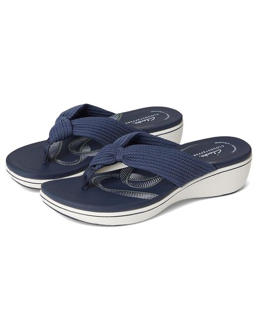 Clarks Blue Breeze Rae Erin Sandals 5 B