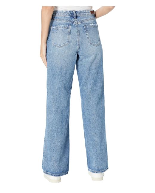 Blank NYC The Franklin Wide Leg Longer Inseam Jeans In Cruise Control in  Blue | Lyst