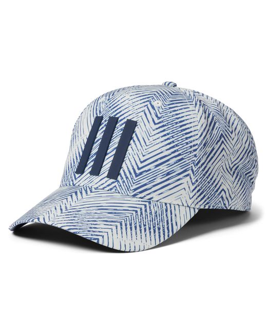 Adidas Originals Blue Tour 3-stripes Printed Cap for men