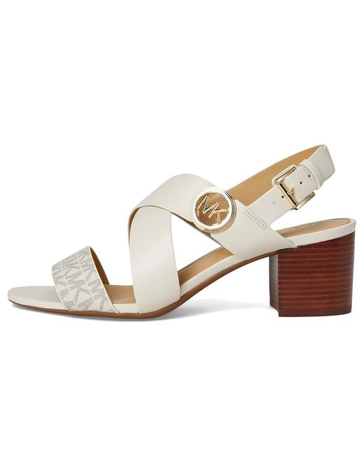 MICHAEL Michael Kors Metallic Vera Flex Mid Sandal Sandals, Leather