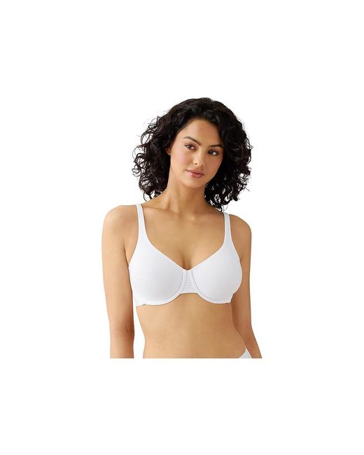 Wacoal Black Ever Flexing, Full Coverage, Seamless, Fit Flexable, Comfort Underwire Bra Bra Sm (D/Dd) Elastane/Nylon
