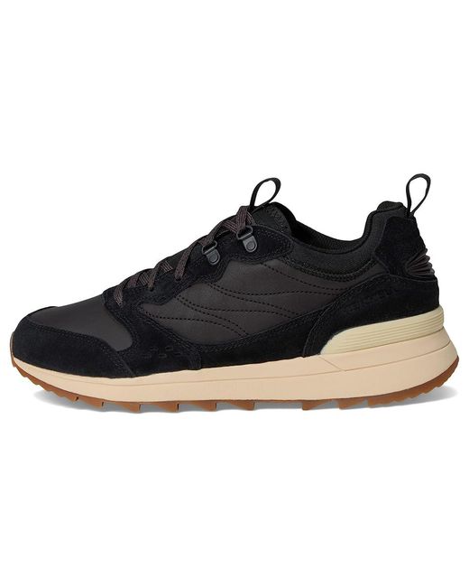 Merrell Black Alpine 83 Sneaker Recraft Mxd Lace-Up Boots, Leather/Suede for men