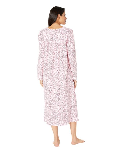 Eileen West Cotton Jersey Knit Ballet Long Sleeve Gown