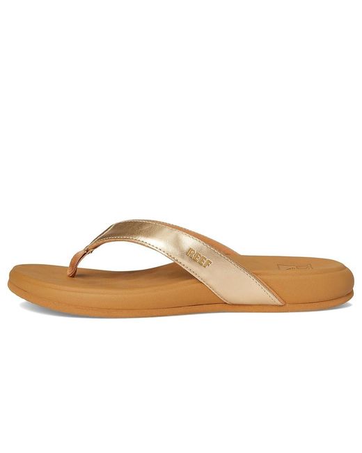 Reef Brown Cushion Melody Sandals 6 B