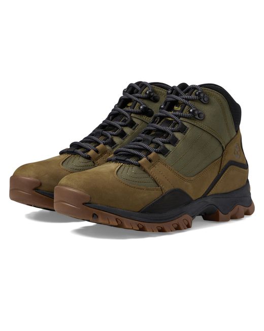 Timberland Black Mt. Maddsen Mid Lace-up Hiking Boots for men