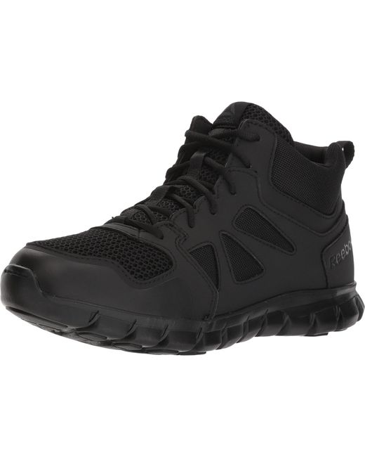 Reebok Black Sublite Cushion Tactical Mid for men