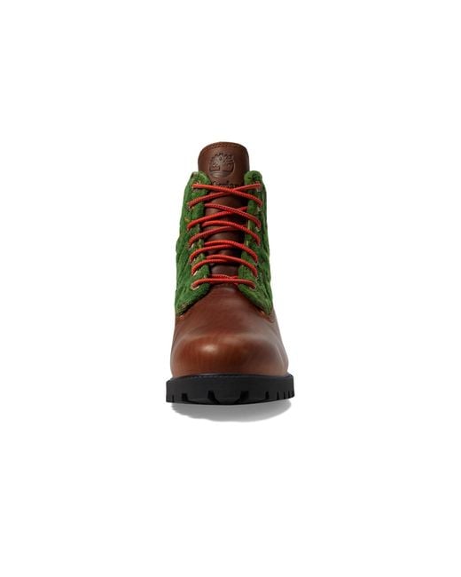 Timberland Brown Heritage 6 Inch Lace-up Waterproof Boots for men