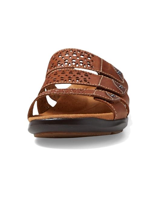 Clarks Brown Kitly Walk ( Leather) Shoes