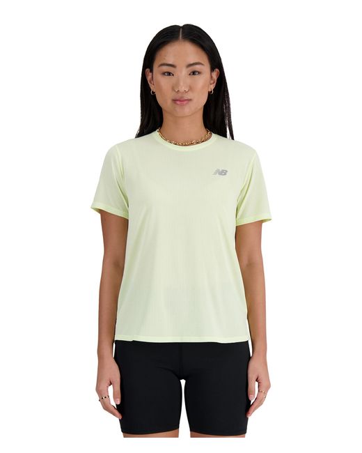 New Balance Green Athletics T-shirt Heather