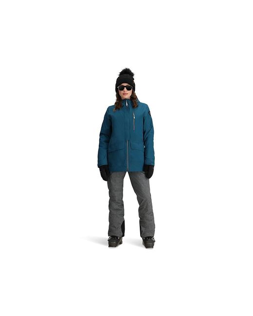 Obermeyer Blue First Tracks Jacket Coat, Polyester