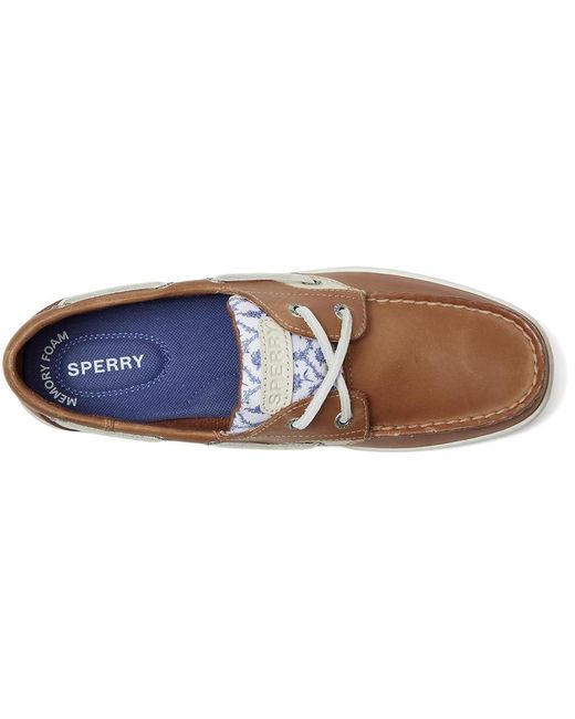 Sperry Top-Sider Black Bluefish 2 Eye Flat Shoes 7 M (B) Leather