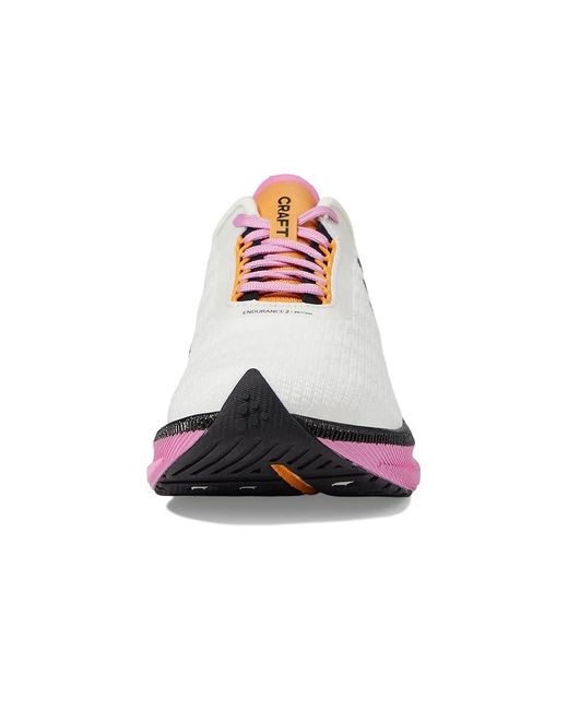 C.r.a.f.t White Endurance 2 (Ash/Fuchsia) Shoes