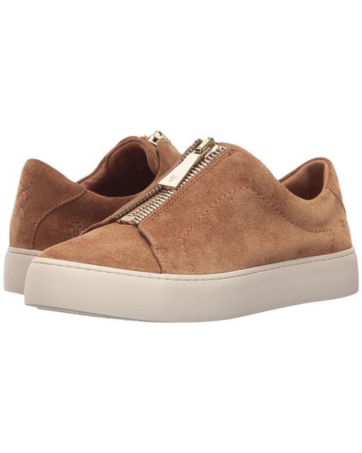 frye lena low zip