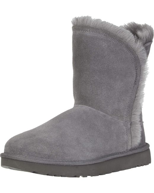 ugg fluff grau