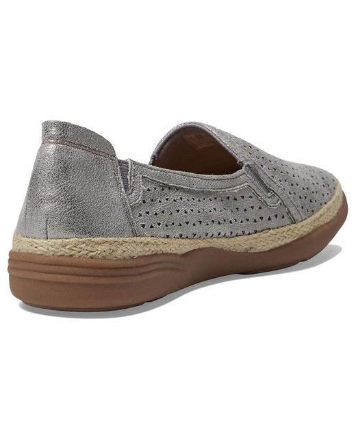 Clarks Gray Elaina Ruby ( Textile) Shoes