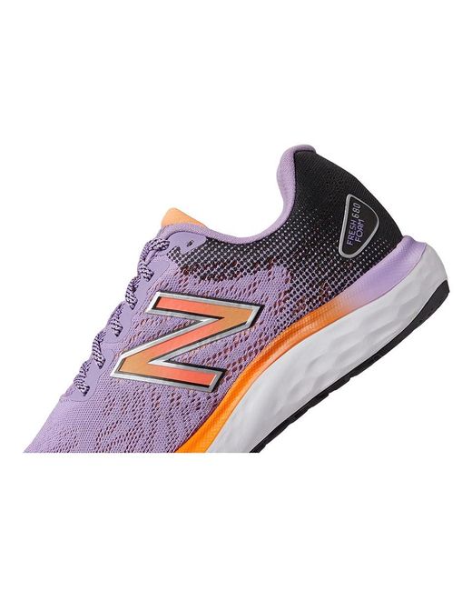 New Balance Purple Fresh Foam 680V7 Shoes Raw Amethyst/ 8 B
