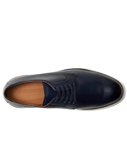 Allen Edmonds Blue Carson Derby Shoes Shoes 9.5 D (M) for men