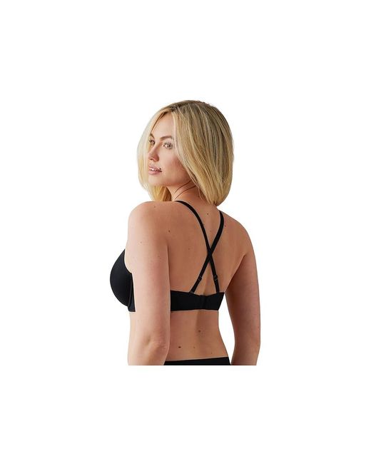 Wacoal Black Ever Flexing, Full Coverage, Seamless, Fit Flexable, Comfort Underwire Bra Bra Lg (B/C) Elastane/Nylon