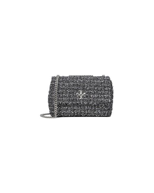 Tory Burch Kira Tweed Small Convertible Shoulder Bag Multi Handbags in Black Lyst
