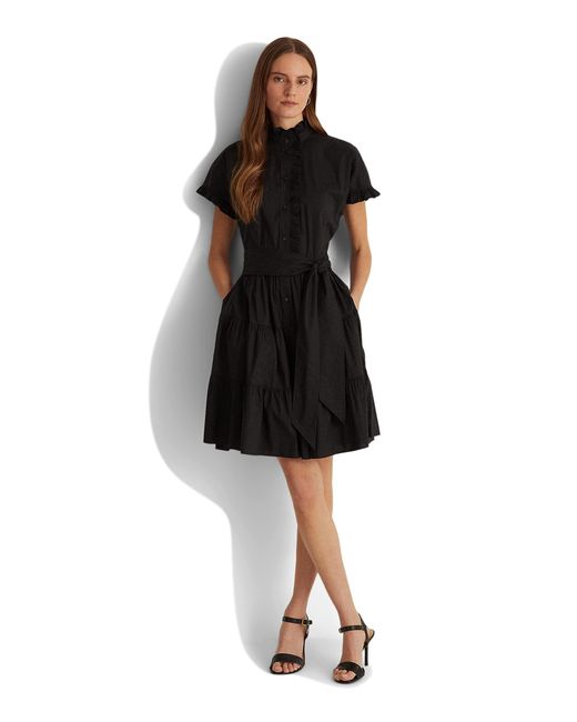 lauren ralph lauren cotton shirtdress