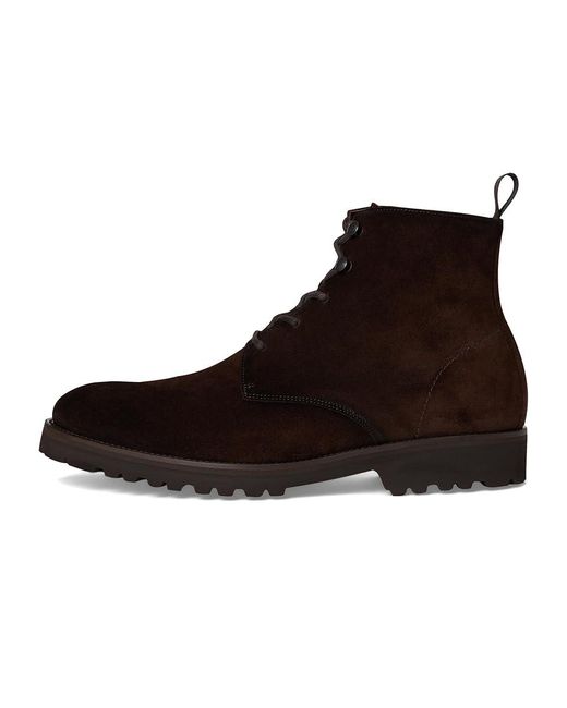 To Boot New York Black Jonathan Lace Up Casual Shoes, Suede for men