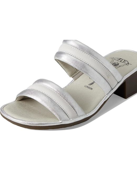 Fly London Blue Eity580Fly Sandals/ Leather/Rubber