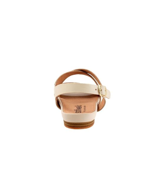 Softwalk® Black Cali (Ivory) Sandals