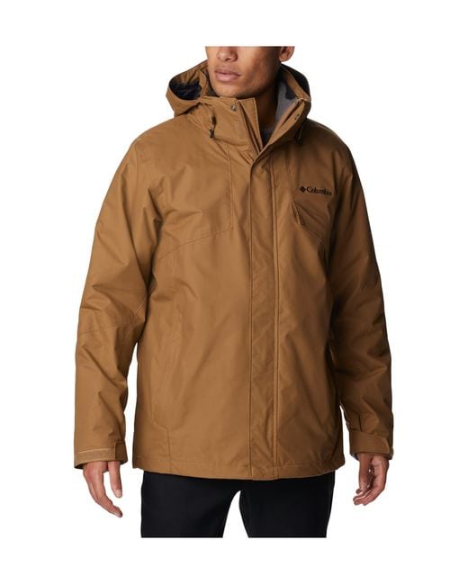 Columbia Bugaboo Ii Fleece Interchange Jacket in Brown for Men Lyst